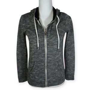 FOREVER 21 GRAY HOODIE SZ.S EUC